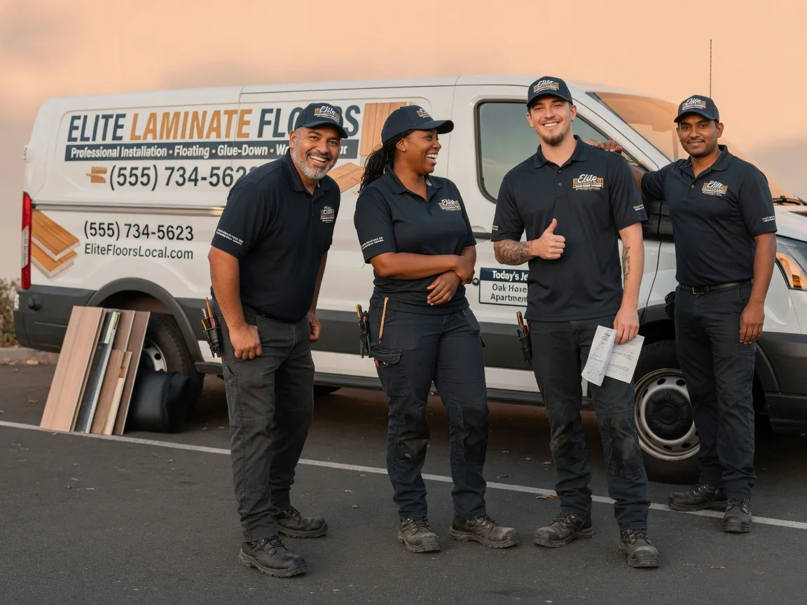 Laminate flooring installation company in Bondville, IL